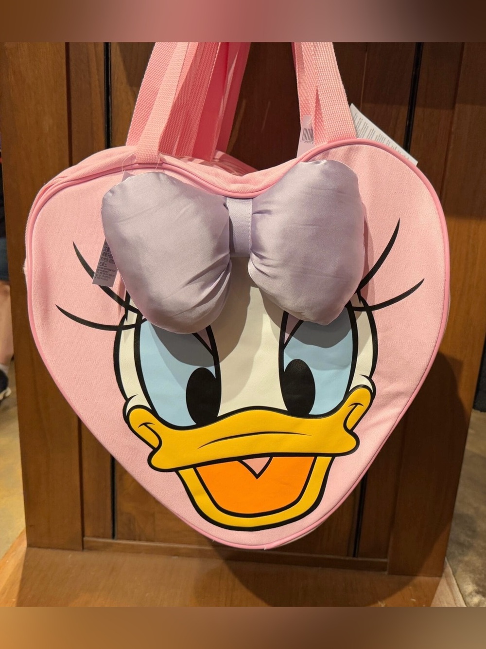 Disney Parks Daisy Duck  Face Canvas Tote bag